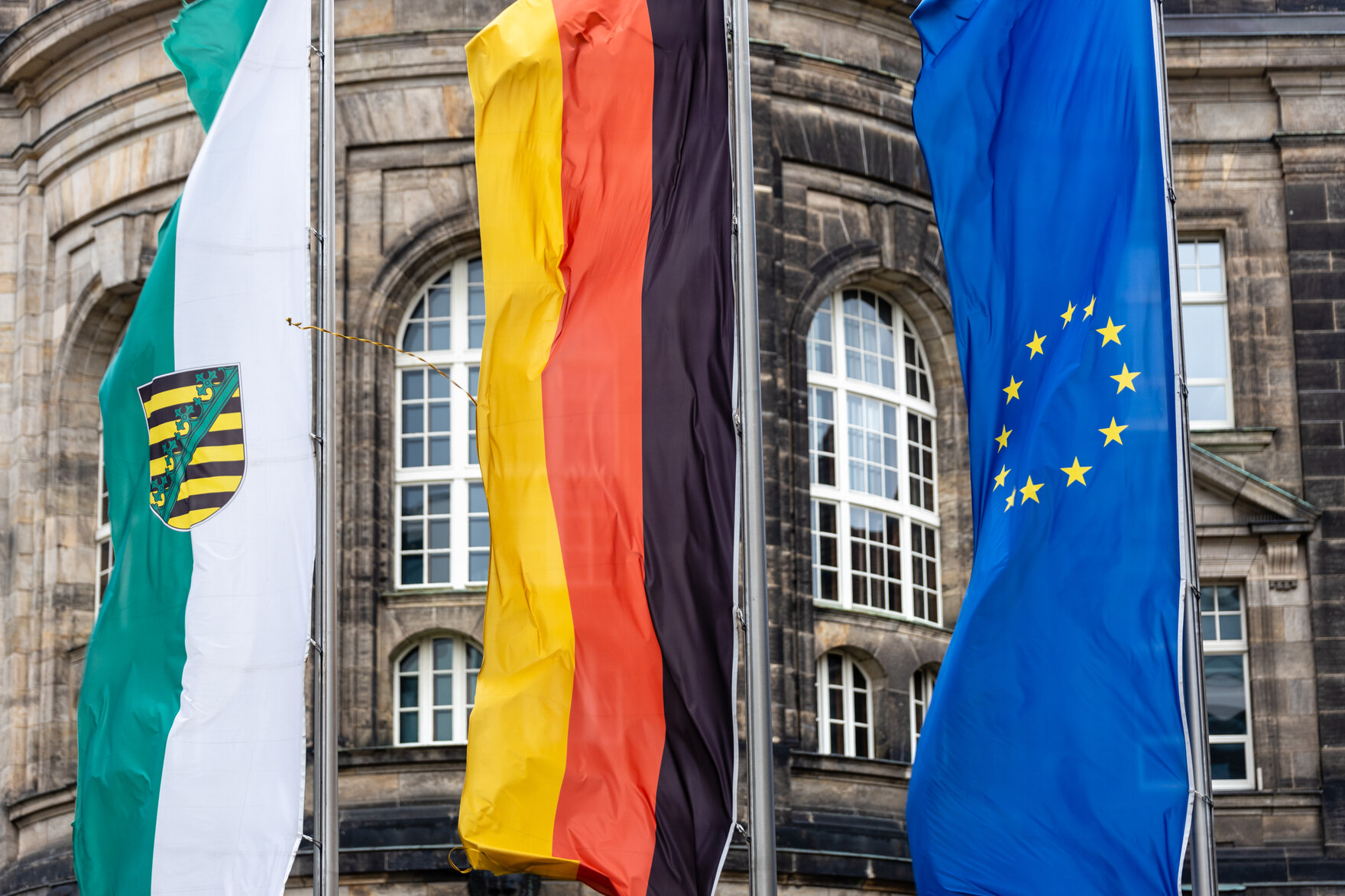 Flaggen von Sachsen, Deutschland, Europa