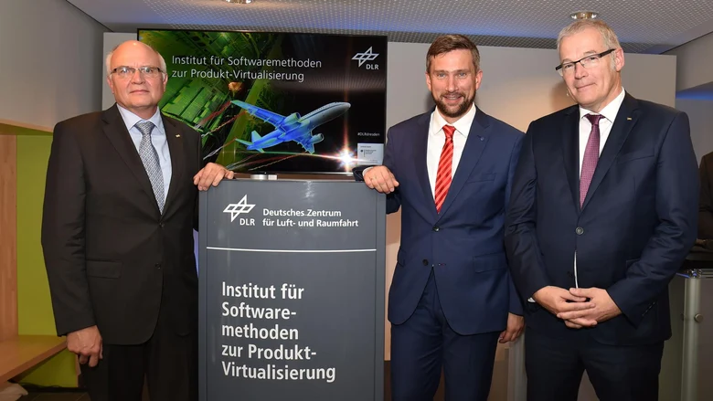 Eröffnung des neuen DLR-Instituts