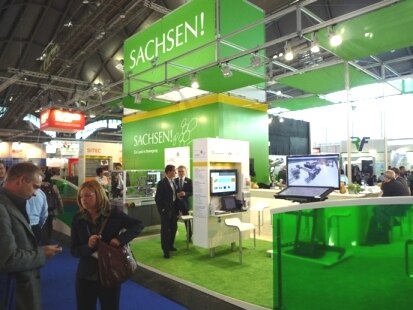 Messestand "Sachsen live"